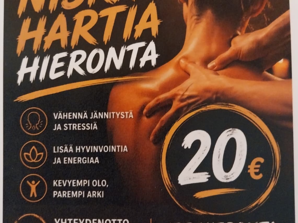 NISKA-HARTIA HIERONTA 20€